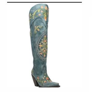 Dan Post Flower Child Boot Sz 7